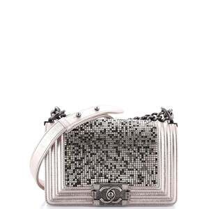 Chanel Boy Flap Bag Strass Embellished #205382C42B